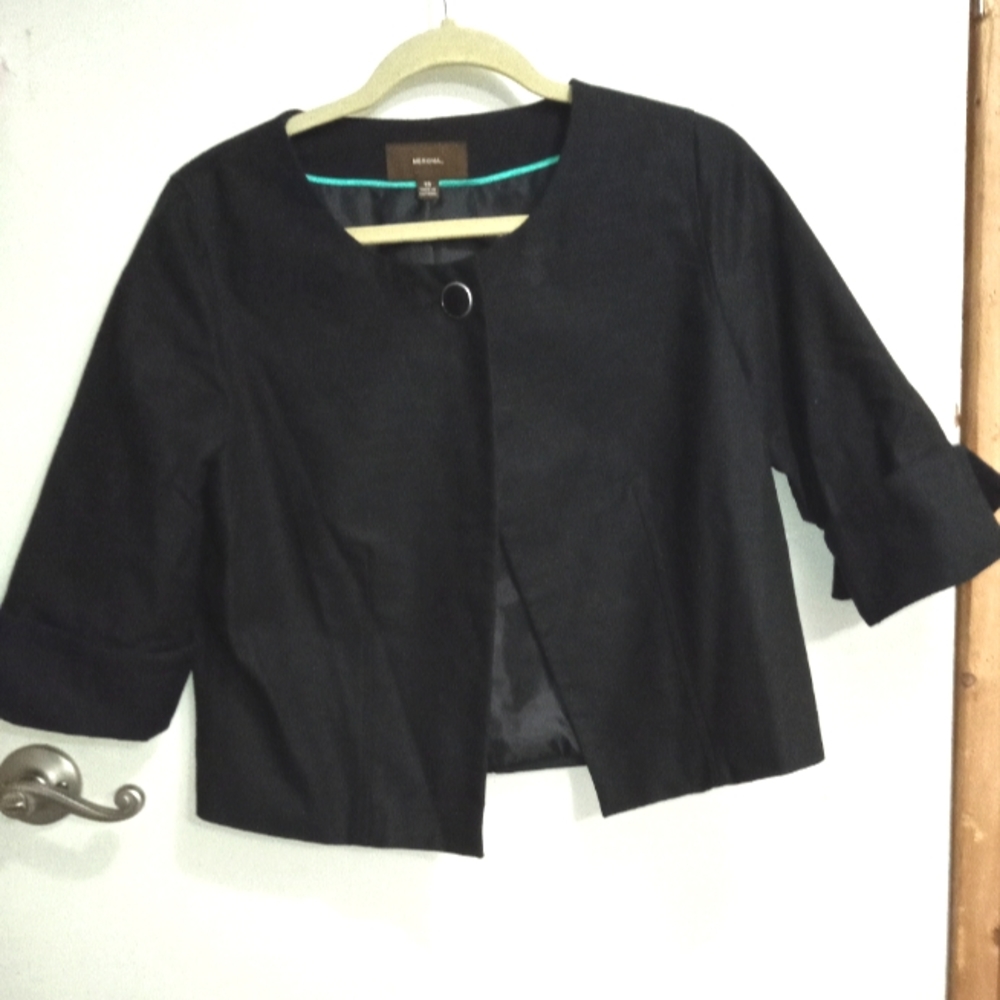 Merona jacket. size xs. Black